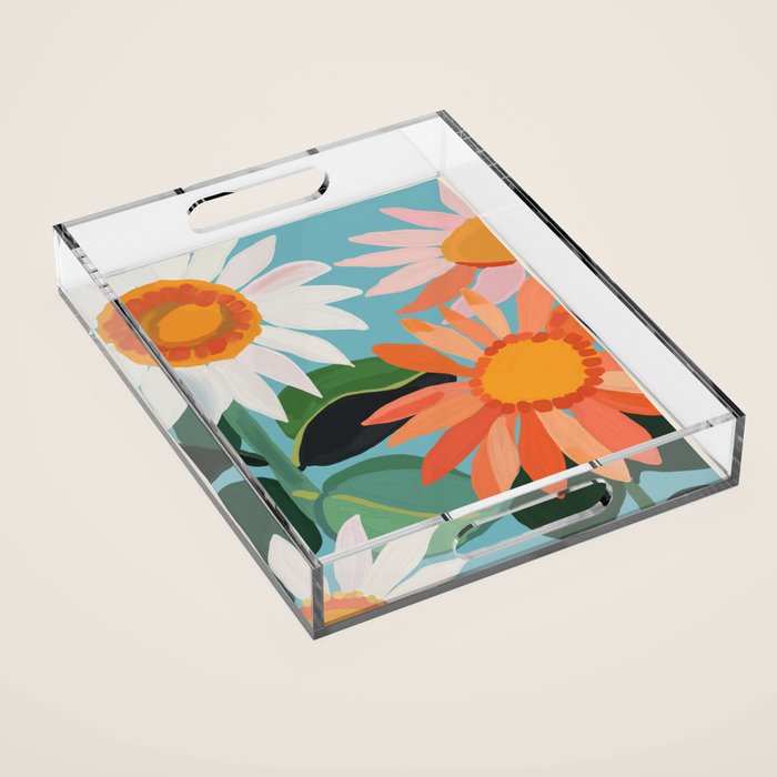 Sunflowers 21 Acrylic Tray Gallery Image 1