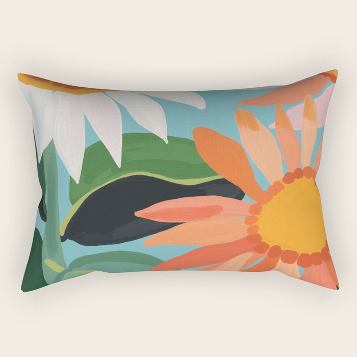 Sunflowers 21 Rectangular Pillow Gallery Image 2