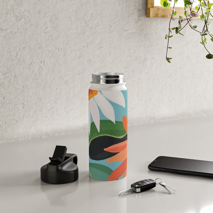 Sunflowers 21 Water Bottle Gallery Image 4