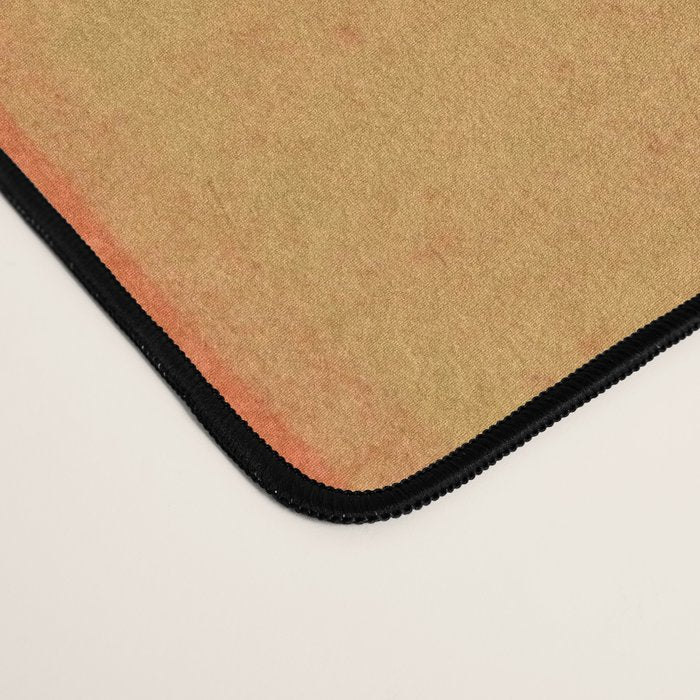 Colourful Field Lemon Slate Blue Desk Mat Gallery Image 4