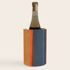 Colourful Field Lemon Slate Blue Wine Chiller Gallery Image 3