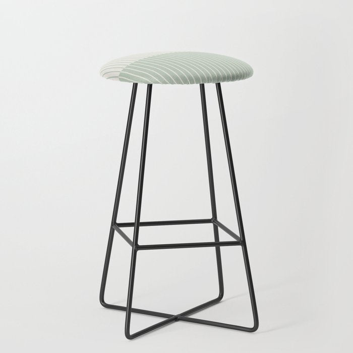 Color Block Lines XXIX Stool Gallery Image 1