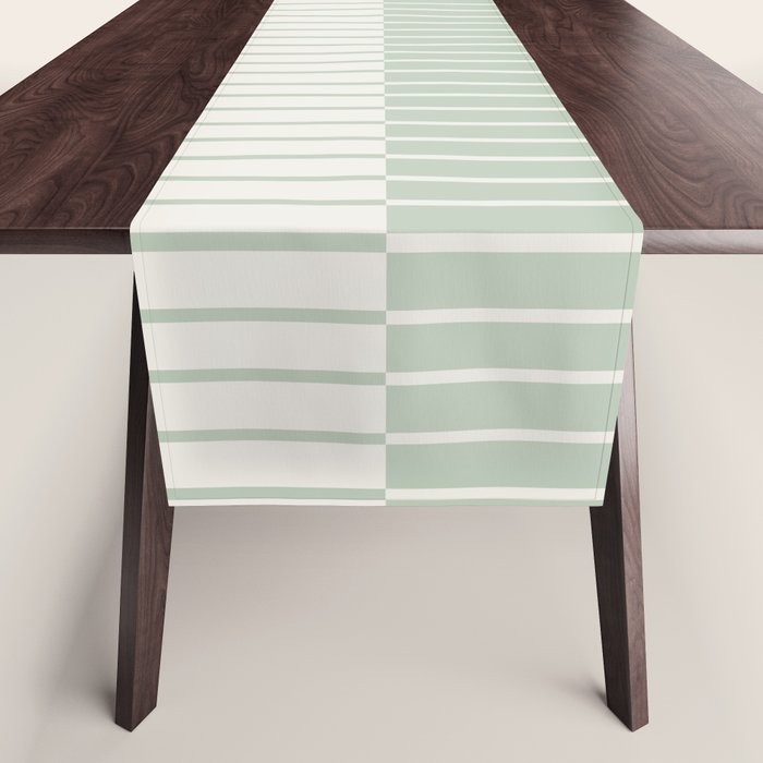 Color Block Lines XXIX Table Runner Gallery Image 1