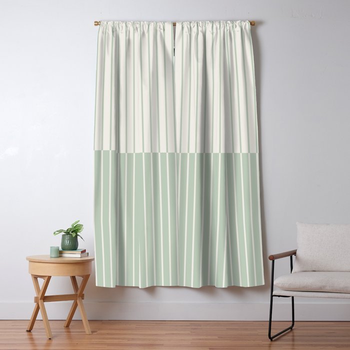 Color Block Lines XXIX Window Curtain Gallery Image 5