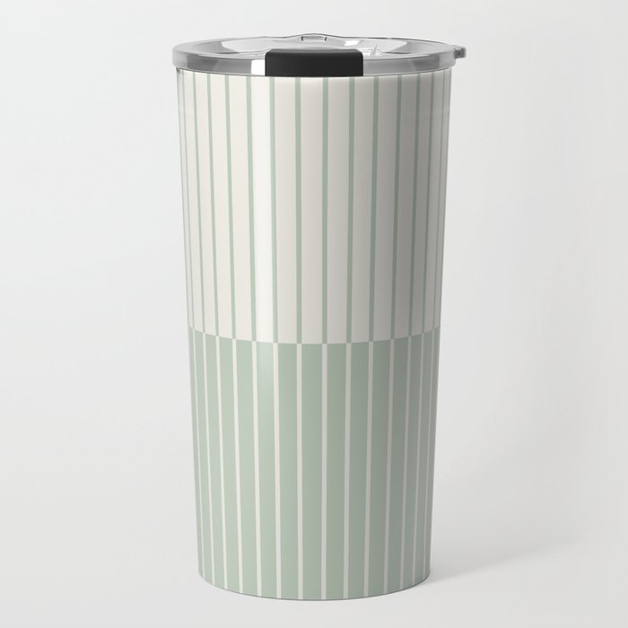 Color Block Lines XXIX Travel Mug Gallery Image 1