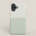 Color Block Lines XXIX iPhone Case Gallery Image 1