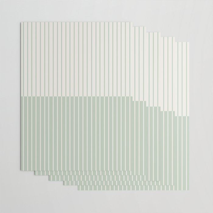 Color Block Lines XXIX Wrapping Paper Gallery Image 3