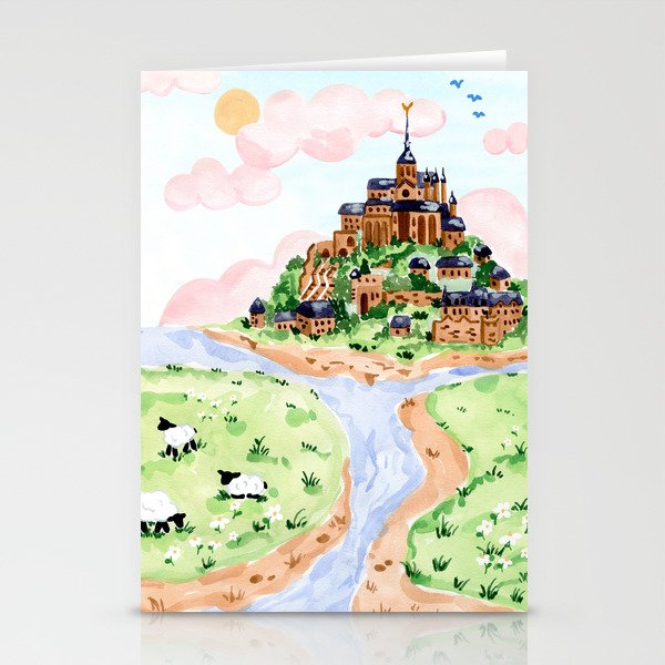 Mont St Michel Stationery Card Gallery Image 2