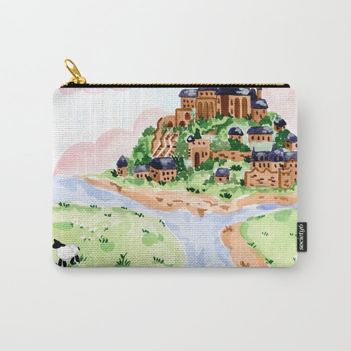 Mont St Michel Carry All Pouch Gallery Image 1