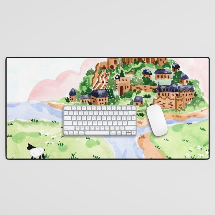 Mont St Michel Desk Mat Gallery Image 1