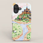 Mont St Michel iPhone Case Gallery Image 1