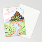 Mont St Michel Stationery Card Gallery Image 2