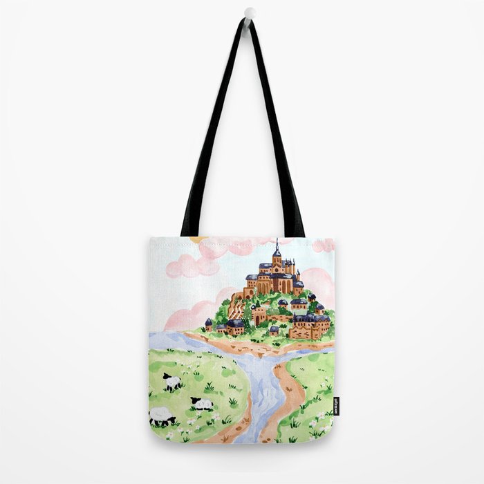 Mont St Michel Tote Bag Gallery Image 2