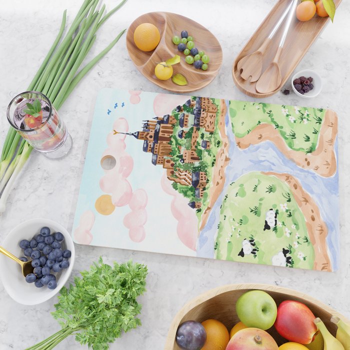 Mont St Michel Cutting Board Gallery Image 2