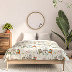 Cozy Cats Den studioxtine Comforter Gallery Image 3