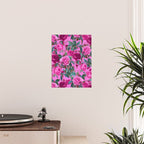 Pink Floral Garden Poster Gallery Image 2
