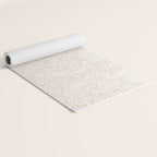 William Morris Pure Brer Rabbit Faded Sea Pink Vintage Pattern Yoga Mat Gallery Image 2