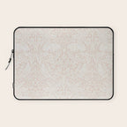 William Morris Pure Brer Rabbit Faded Sea Pink Vintage Pattern Laptop Sleeve Gallery Image 1