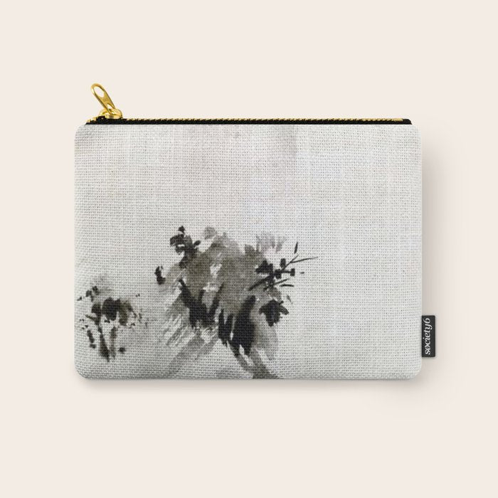 Sesshu Toyo Haboku - Sansui Landscape Carry All Pouch Gallery Image 1