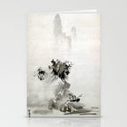 Sesshu Toyo Haboku - Sansui Landscape Stationery Card Gallery Image 2