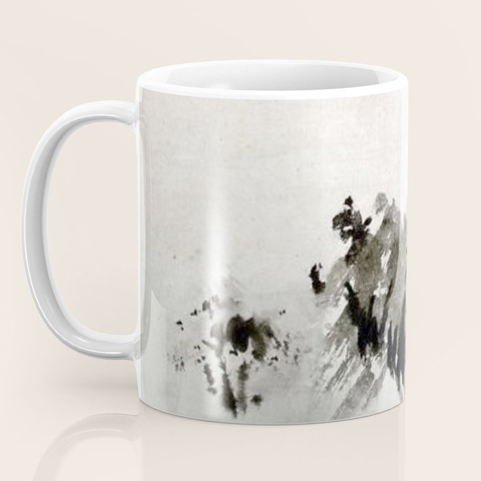 Sesshu Toyo Haboku - Sansui Landscape Coffee Mug Gallery Image 3