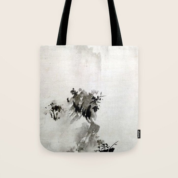 Sesshu Toyo Haboku - Sansui Landscape Tote Bag Gallery Image 1