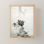 Sesshu Toyo Haboku - Sansui Landscape Mini Art Print Gallery Image 1