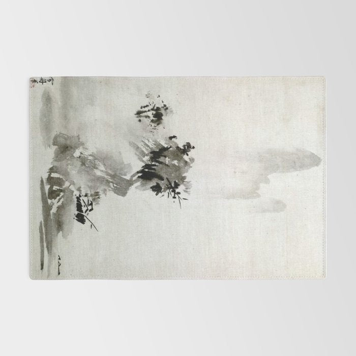 Sesshu Toyo Haboku - Sansui Landscape Rug Gallery Image 2