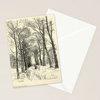 Art by Arthur Rackham from "PeterPan in Kensington Gardens," 1906 Stationery Card Gallery Image 2