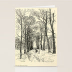 Art by Arthur Rackham from "PeterPan in Kensington Gardens," 1906 Stationery Card Gallery Image 2