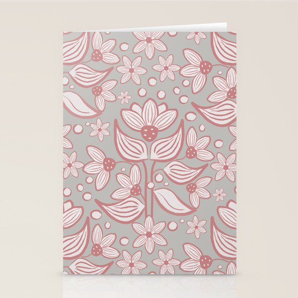 Sweet Florentia Pink Stationery Card Gallery Image 2