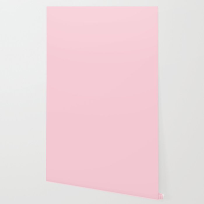 Light Soft Pastel Pink Solid Color Wallpaper Gallery Image 2