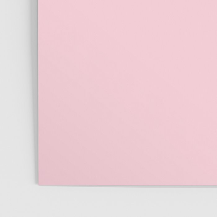 Light Soft Pastel Pink Solid Color Poster Gallery Image 3