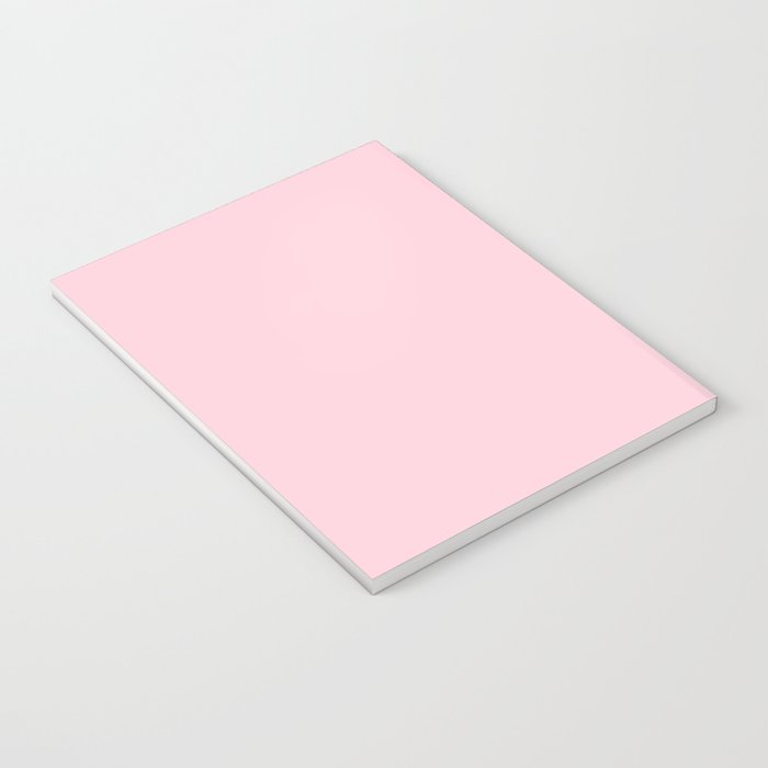 Light Soft Pastel Pink Solid Color Notebook Gallery Image 3