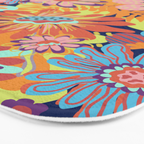 Tropical bloom Bath Mat Gallery Image 3