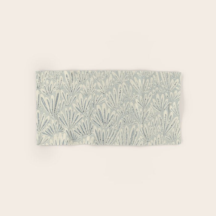 calming essentials meadow chalky blue Bath Towel Gallery Image 1