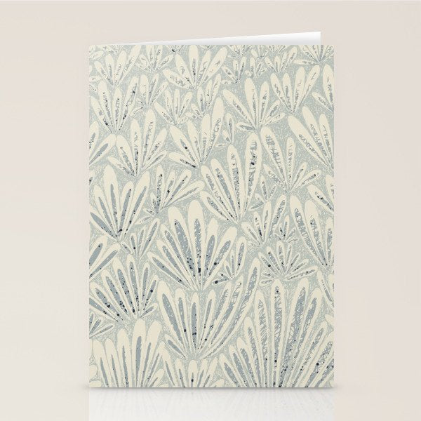 calming essentials meadow chalky blue Stationery Card Gallery Image 1