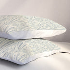 calming essentials meadow chalky blue Pillow Sham Gallery Image 3