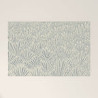calming essentials meadow chalky blue Welcome Mat Gallery Image 1