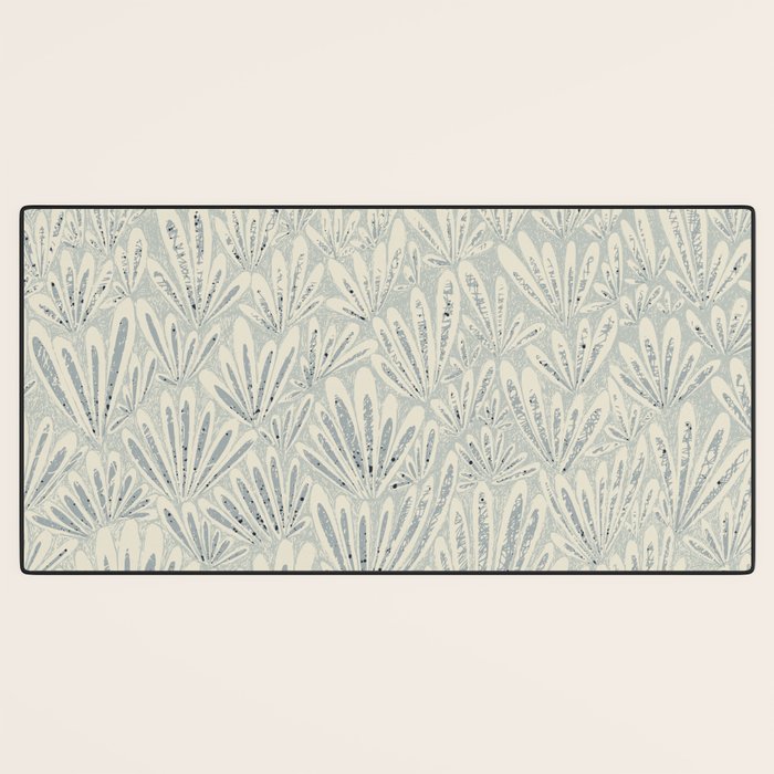 calming essentials meadow chalky blue Desk Mat Gallery Image 3