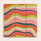 High Vibe Flow Wood Wall Art Gallery Image 1