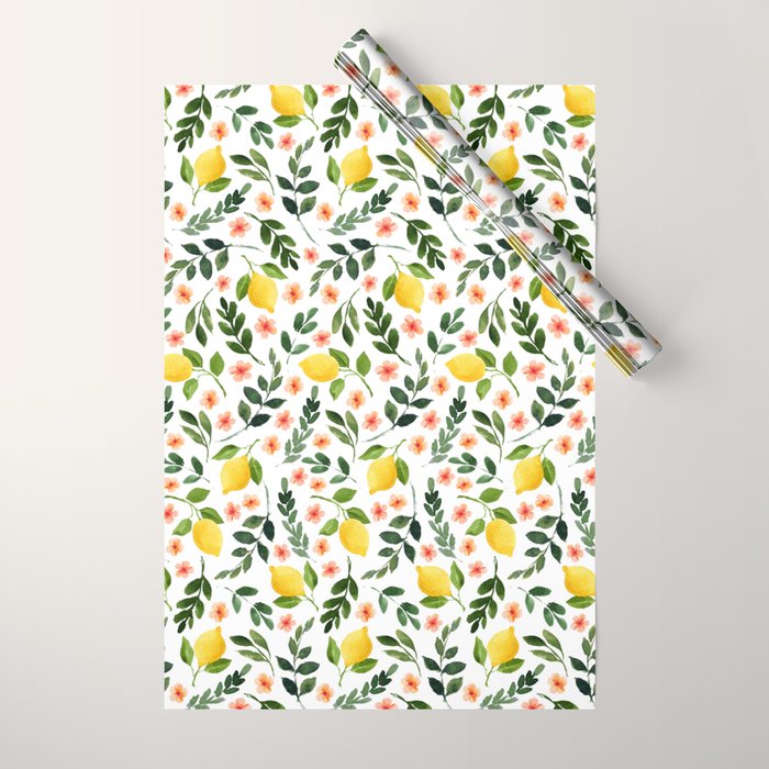 Lemon Grove Wrapping Paper Gallery Image 1