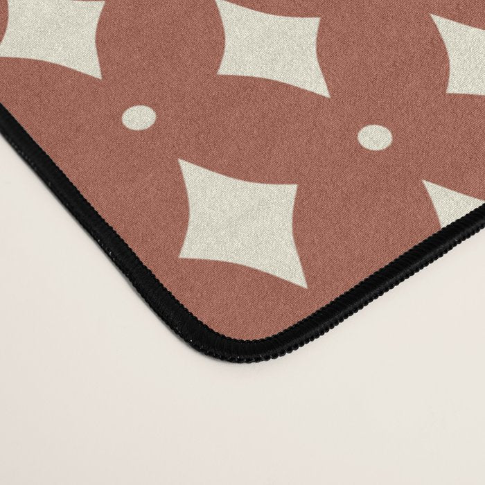Vintage Stars X Brick Red Desk Mat Gallery Image 4