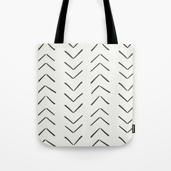 Boho Big Arrows in Cream Tote Bag Gallery Image 1