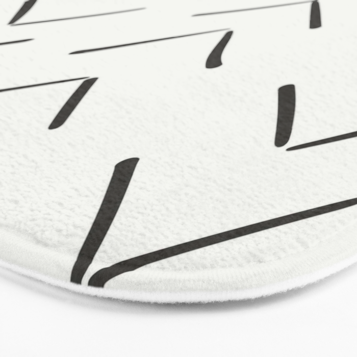 Boho Big Arrows in Cream Bath Mat Gallery Image 3