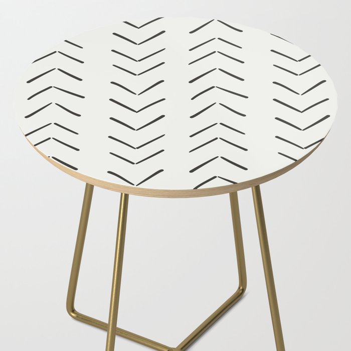 Boho Big Arrows in Cream Side Table Gallery Image 2