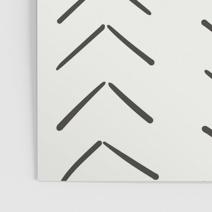 Boho Big Arrows in Cream Poster Gallery Image 3