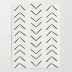 Boho Big Arrows in Cream Poster Gallery Image 4