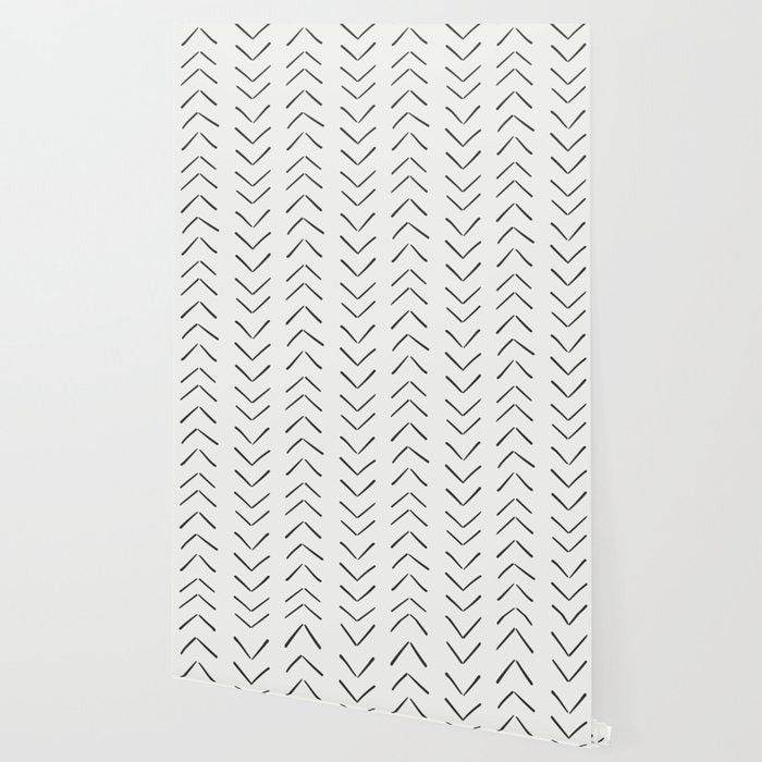 Boho Big Arrows in Cream Wallpaper Gallery Image 2