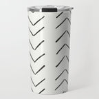 Boho Big Arrows in Cream Travel Mug Gallery Image 1